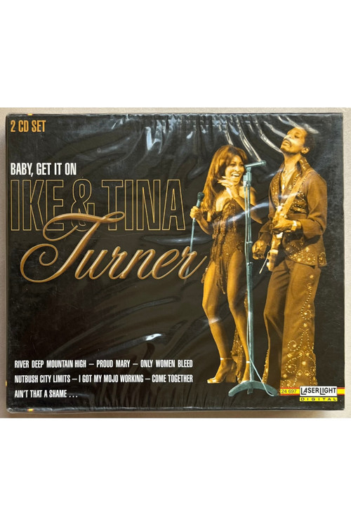 Ike & Tina Turner Baby Get It On Çift Cd (Jelatininde Sıfır 1999 Dönem Baskı Cd)