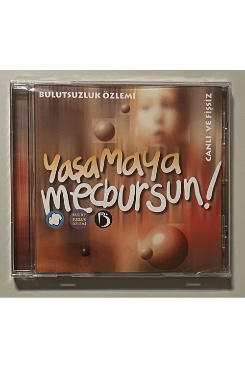 Bulutsuzluk Özlemi Yaşamaya Mecbursun Sıfır Jelatinli Cd