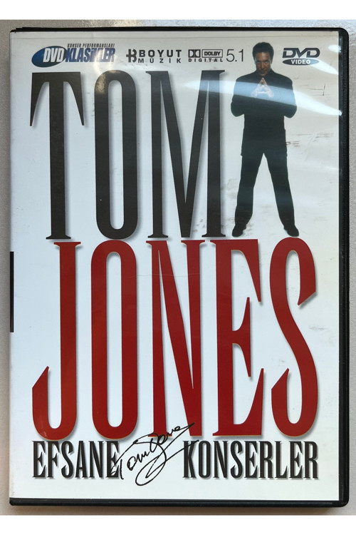 Tom Jones Efsane Konserler Dvd (Orjnal Dönem Baskı Dvd)