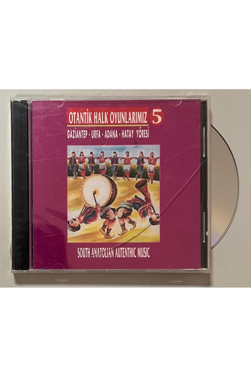 Otantik Halk Oyunlarımız 5 Sıfır Jelatinli Cd