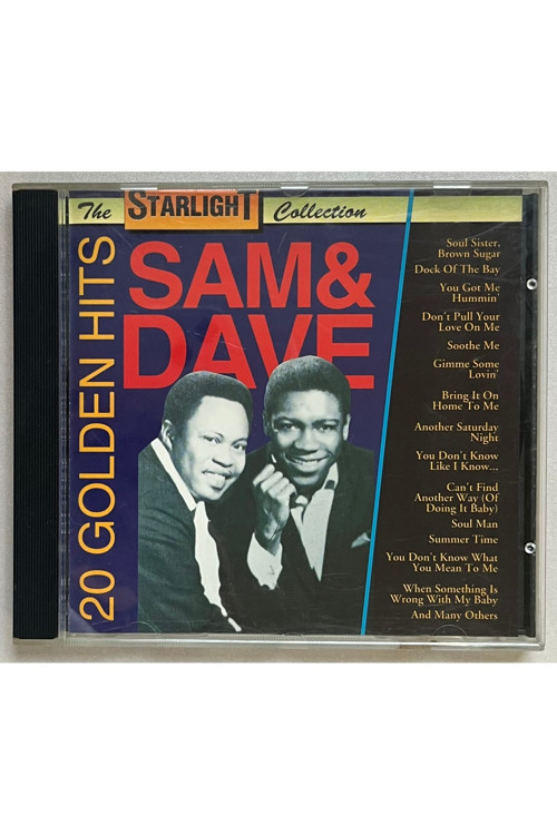 Sam & Dave 20 Golden Hits Cd
