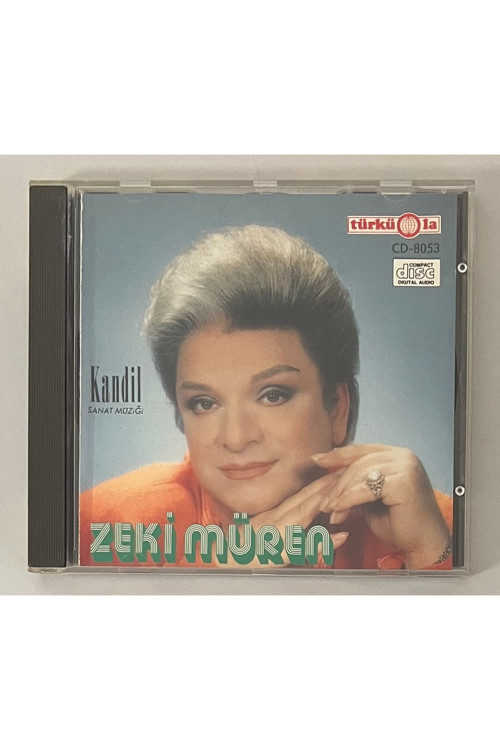 Zeki Müren Kandil Cd (Orijinal 1991 Dönem Türküola 8053 Alman Baskı Cd)
