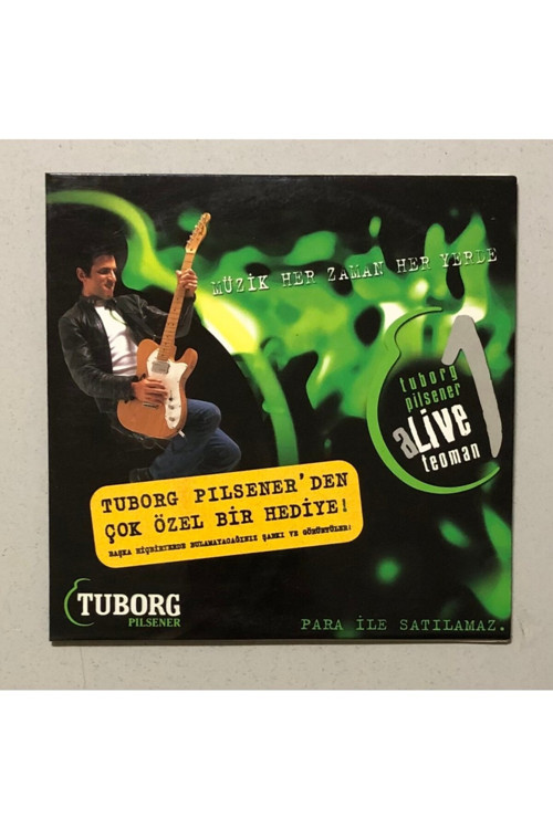 Teoman Alive Cd (Orjnal Dönem Baskı Cd)