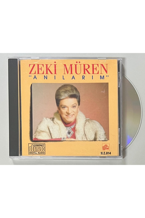 Zeki Müren Anılarım 1990 İlk Baskı Cd