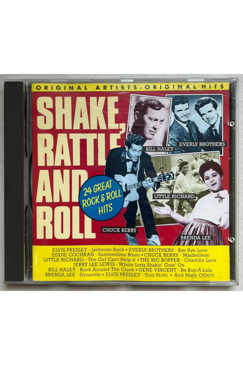 Shake Rattle And Roll 24 Great Hits Cd (Orijinal Dönem Baskı Cd)