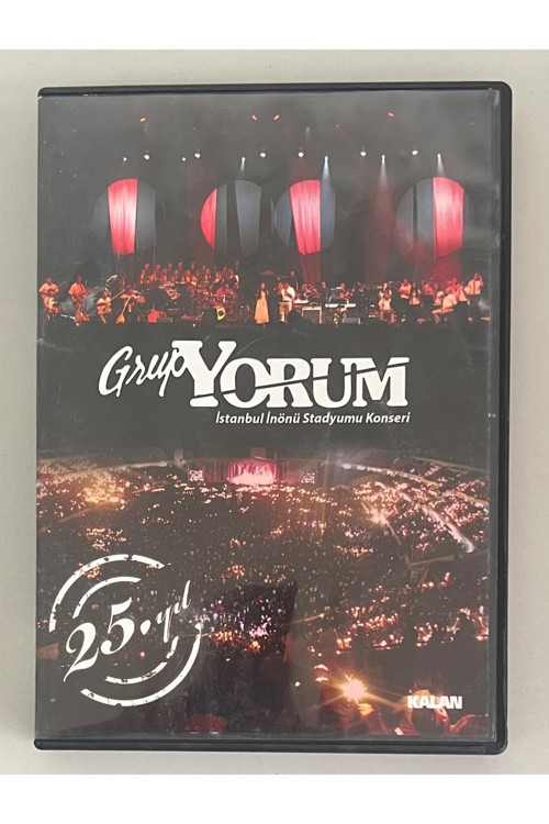 Grup Yorum İstanbul İnönü Stadyum Konseri Dvd Poster Mevcut Çift Dvd (Orjnal Dönem Baskı Cd)
