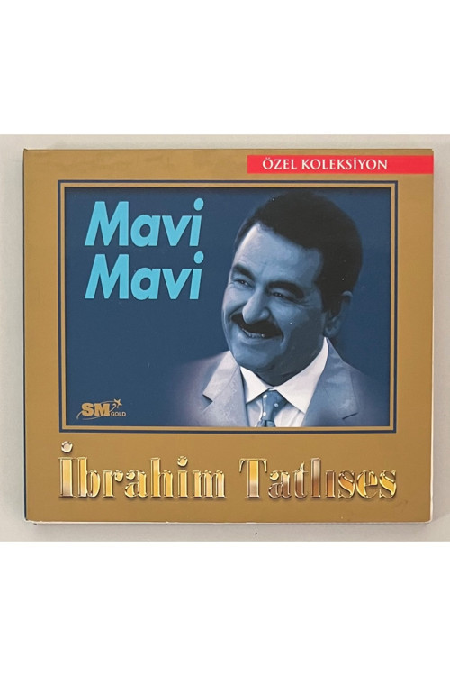 İbrahim Tatlıses Mavi Mavi Özel Koleksiyon Cd (Orjnal Baskı Cd)