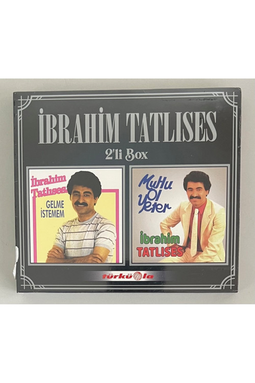 İbrahim Tatlıses 2Li Box Gelme İstemem - Mutlu Ol Yeter Cd (Jelatininde Sıfır Baskı Cd)