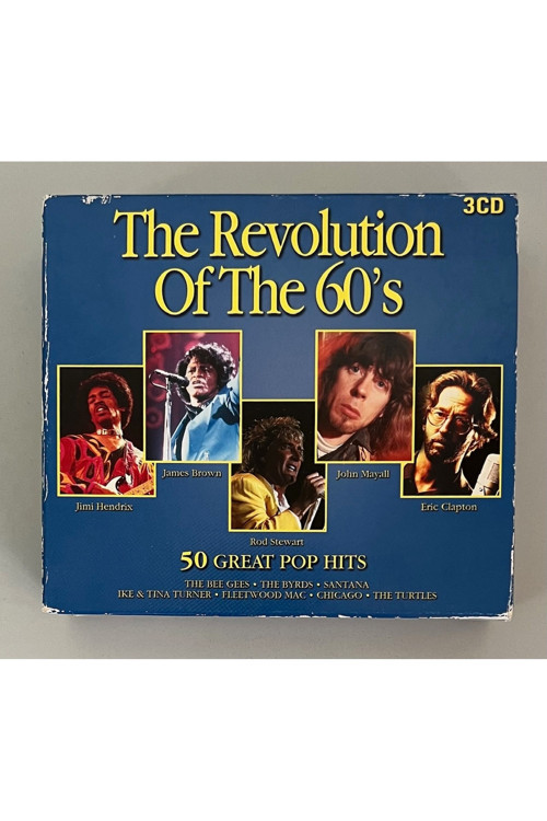 The Revolution Of The 60'S 50 Şarkılık 3 Cd Set Cd (Orjinal 1995 Dönem Baskı Cd)