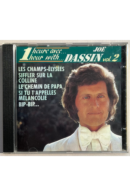 Joe Dassin 1 Heure Avec... 1 Hour With... Vol. 2 Cd (Orijnal Dönem Baskı Cd)
