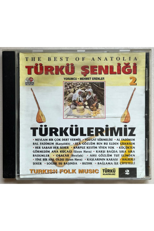 Türkü Şenliği Türkülerimiz2 Cd