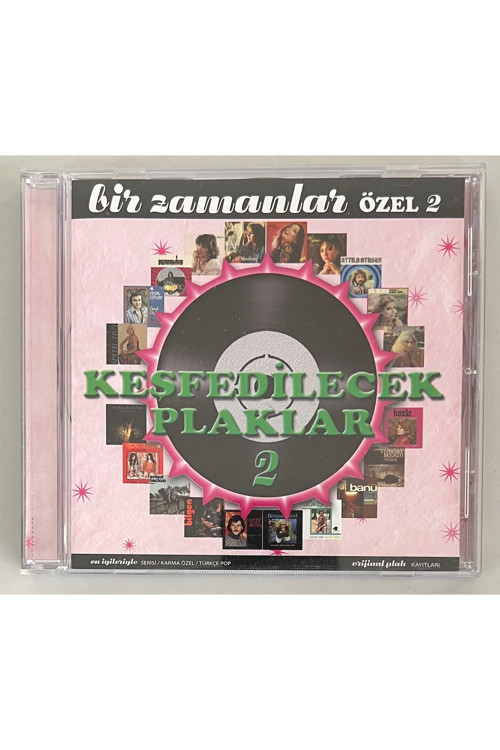 Bir Zamanlar Özel 2 Keşfedilecek Plaklardan Şarkılar Cd (Orjnal Baskı Cd)