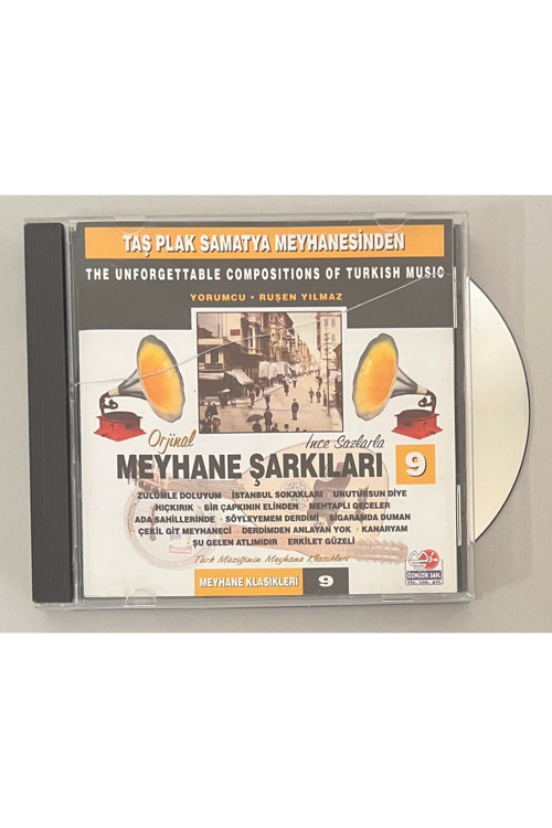 Taş Plak Samatya Meyhanesinden Meyhane Şarkıları 9 Cd
