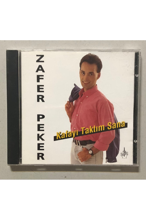 Zafer Peker Kafayı Taktım Sana Cd (Orjnal 1994 Dönem Baskı Cd)