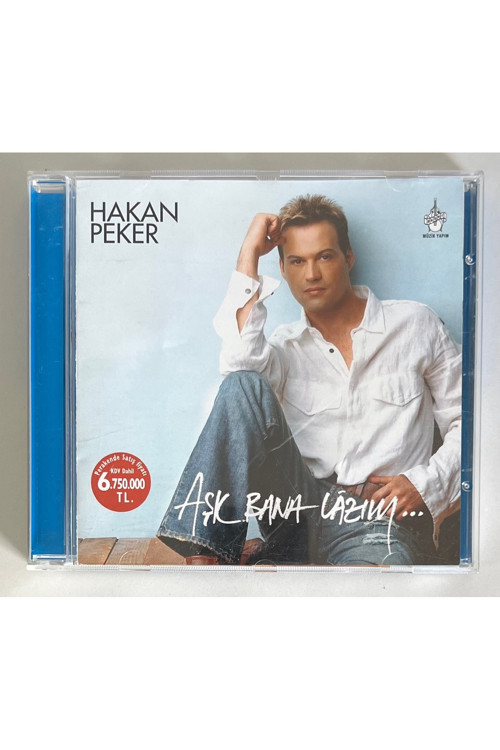Hakan Peker Aşk Bana Lazım Cd (Orijinal 2003 Dönem Baskı Cd)