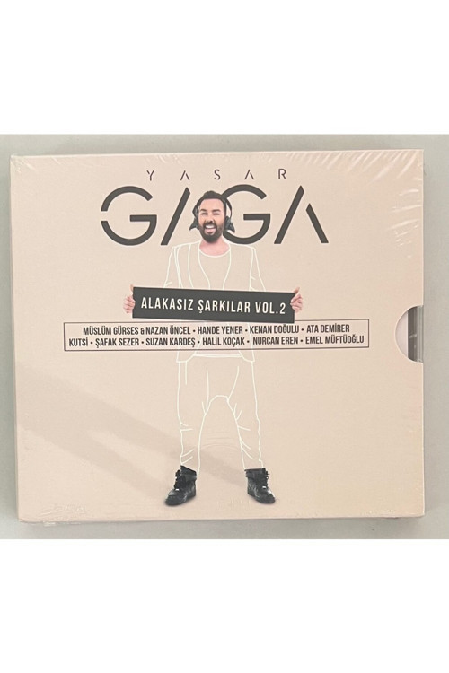 Yaşar Gaga Alakasız Şarkılar Vol 2 Cd (Sıfır Jelatinli)