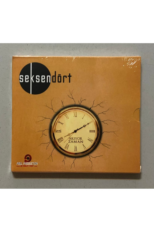 Seksendört Akıyor Zaman Cd (Sıfır Jelatinli)