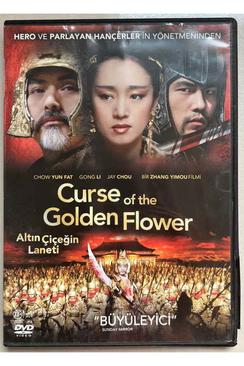 Altın Çiçeğin Laneti (Curse Of The Golden Flower) Dvd (Orjinal Dönem Baskı Dvd)