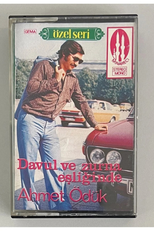 Ahmet Ödük Davul ve Zurna Eşliğinde Minareci 3245 Alman Baskı Kaset (Orjnal Dönem Alman Baskı Kaset)