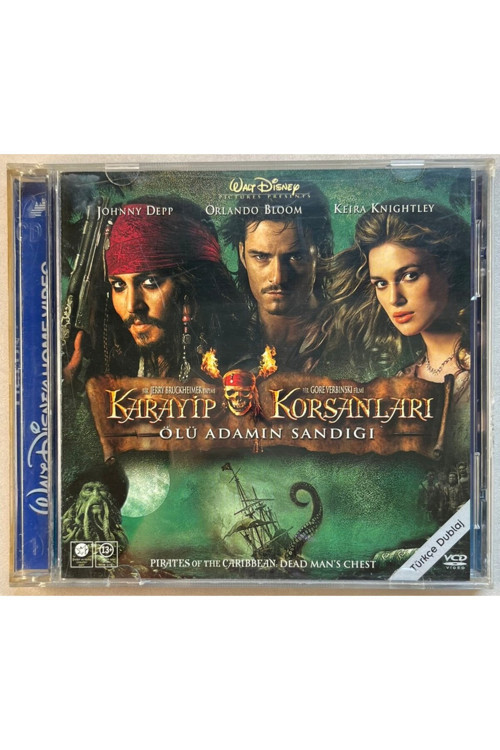 Karayip Korsanları Ölü Adamın Sandığı Vcd (Orjnal Dönem Baskı Vcd)