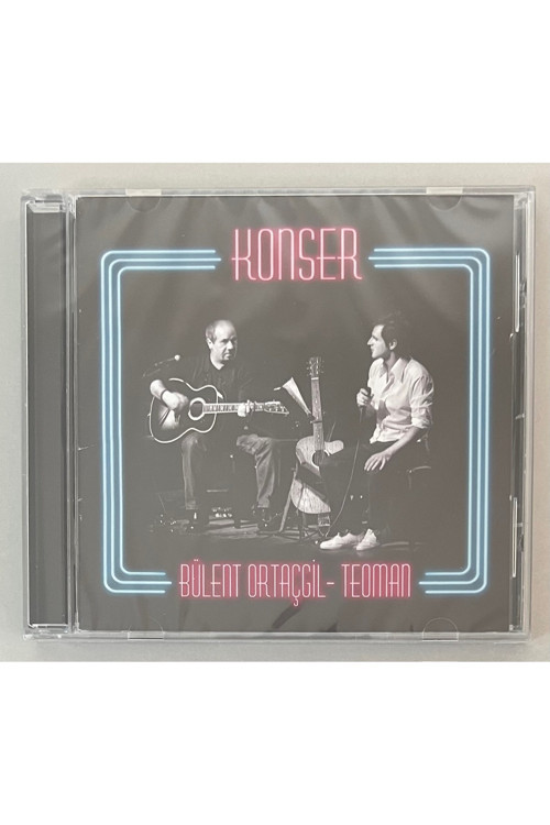 Bülent Ortaçgil Teoman Konser Cd (Sıfır Jelatinli)