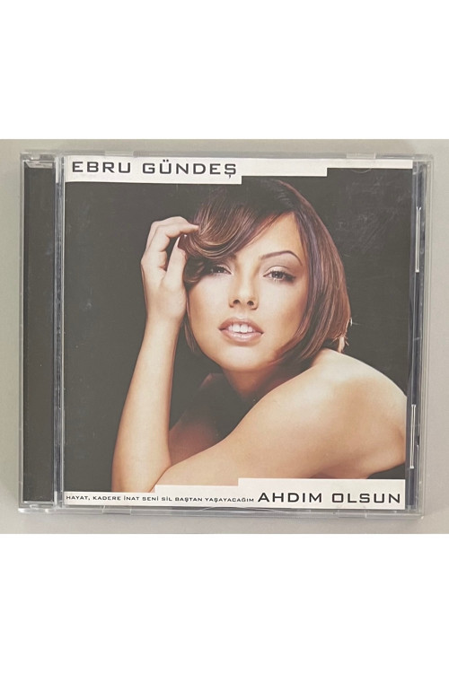 Ebru Gündeş Ahdım Olsun Cd (Orijinal 2001 Dönem Baskı Cd)