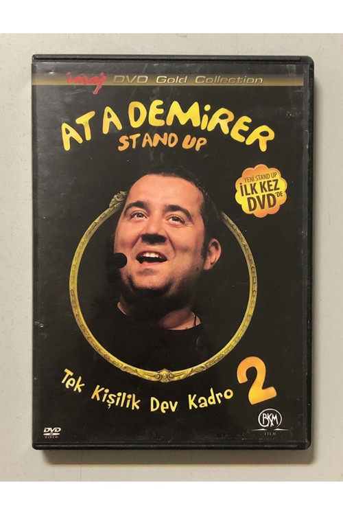 Ata Demirer Tek Kişilik Dev Kadro 2 Dvd Cd (Orjnal Dönem Baskı Cd)