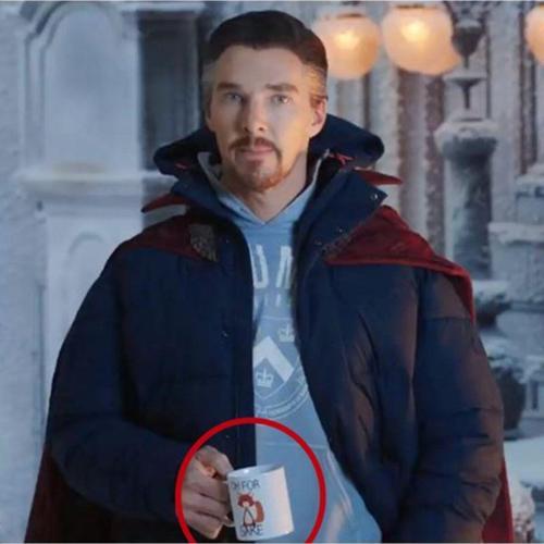 Doctor Strange Oh For Sake Spiderman Film Elindeki Kupa Bardak