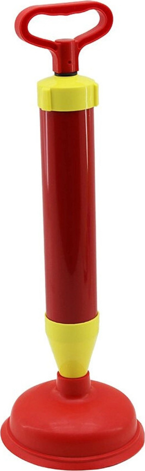 KAPORTA DÜZELTME - LAVABO KLOZET GİDER AÇICI POMPA LASTİK BAŞLIK - SERT PLASTİK GÖVDE ÇAP=16 CM (504