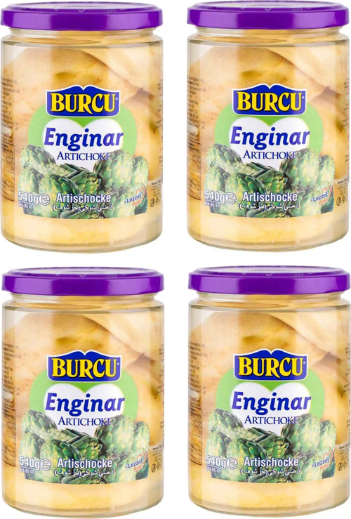 Enginar Konservesi Cam 540 gr x 4 Adet