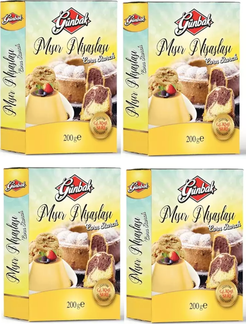 Mısır Nişastası 200 Gr x 4 Adet