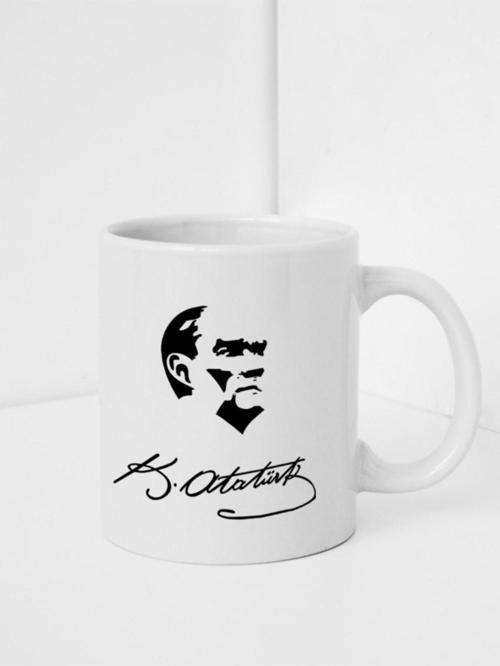 Atatürk Temalı Kişiye Özel Tasarımlı Kupa Bardak