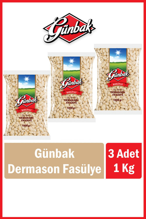 Dermason Fasülye 1 Kg x 3 Adet