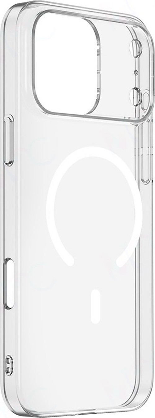 iPhone 17 Pro uyumlu Kılıf Magsafeli Tek Kamera Çerçeveli Porto Şeffaf
