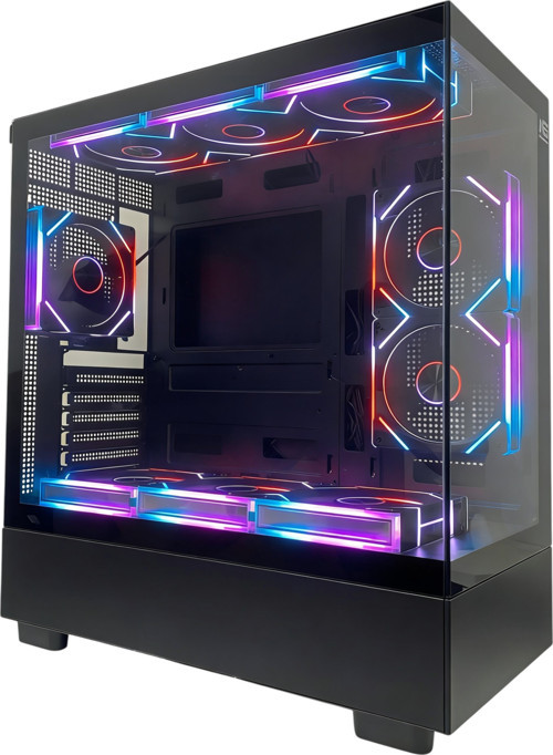 Orion Elite XL 9x ARGB Fan Kumanda ve Kontrolcü ATX Boş Bilgisayar Kasası Siyah