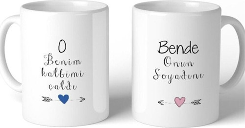 Beyaz Çift Kupa 2 Adet
