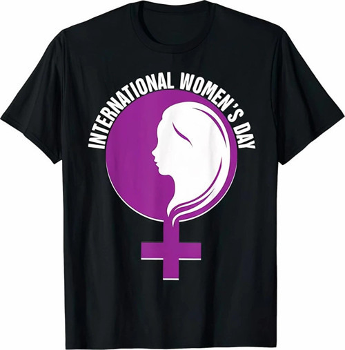8 Mart Dünya Kadınlar Günü İçin Özel Baskılı Tshirt
