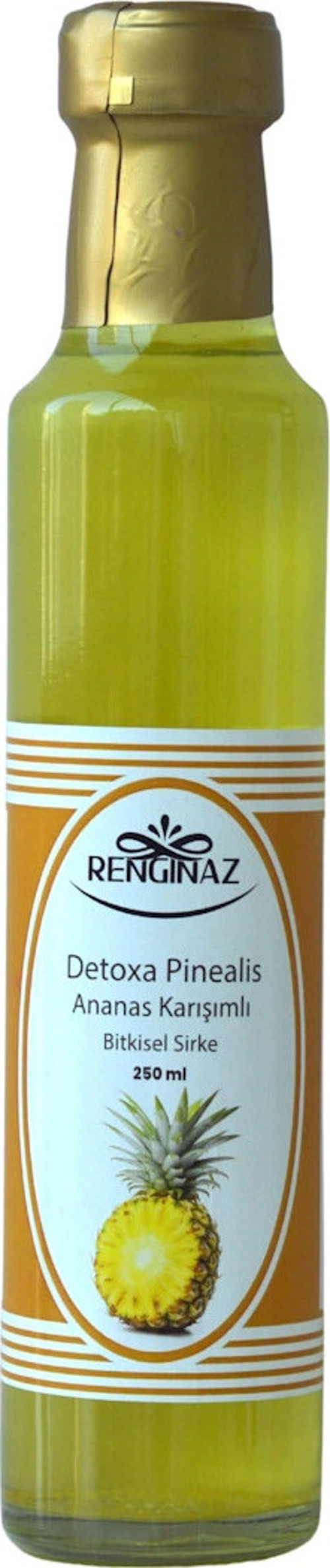 Detoxa Pinealis Ananas Karışımlı Bitkisel Sirke 250 ml