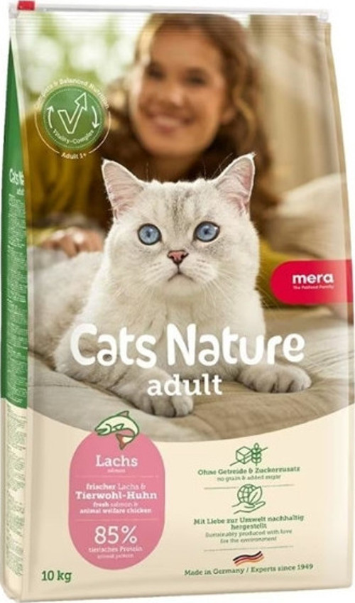 Cats Nature Somonlu Yetişkin Kedi Maması 10 Kg