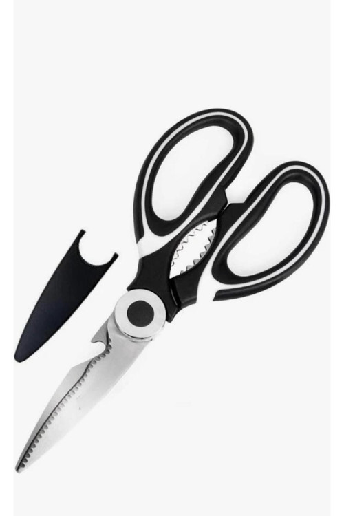 Çok Amaçlı Paslanmaz Çelik Mutfak Makası Tavuk, Balık, Börek İçin Pratik Kesim Aracı