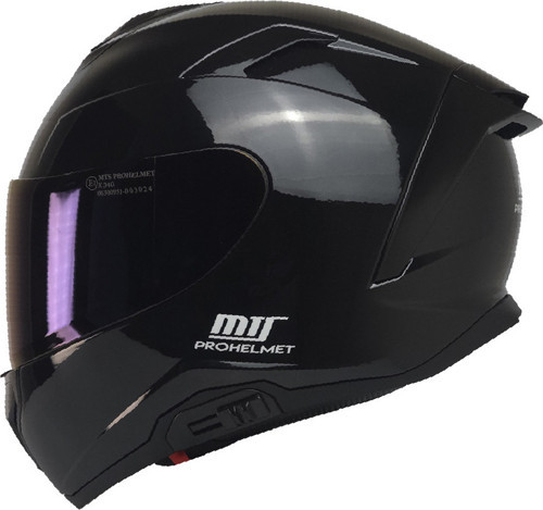X-340 FULL FACE KASK PARLAK BLACK
