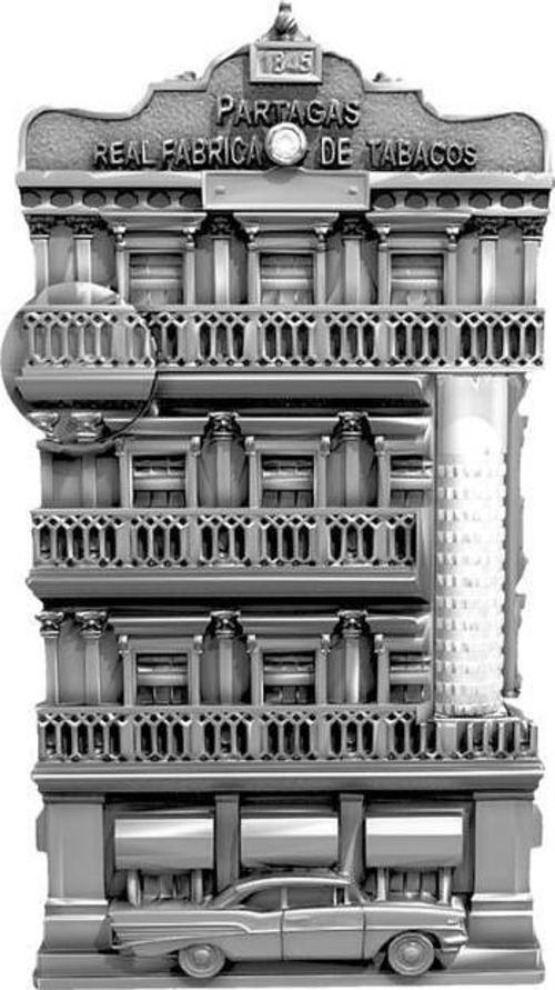 Partagas Le Grand Çakmak - Düz & V Kesici - Kol Düğmesi Premium Paladyum Set