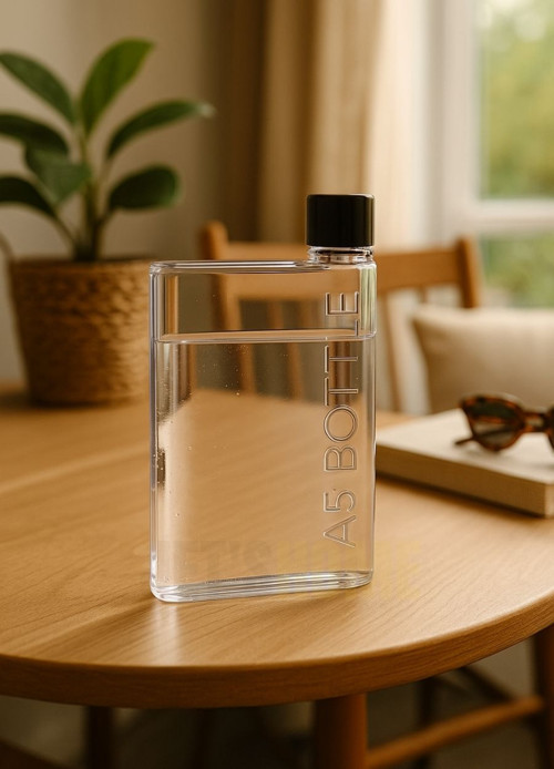 Slim A5 Matara Akıtmaz Yer Kaplamaz BPA Free Çanta Uyumlu Suluk 420 ml
