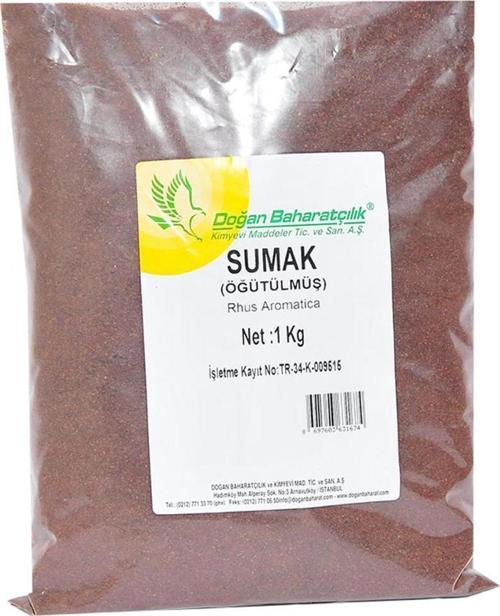 Baharat Öğütülmüş Sumak 1000  gr Kiloluk Paket