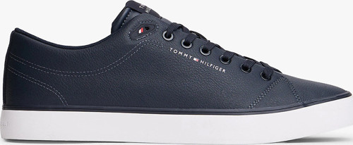 TH Hi Vulc Core Düşük Bilekli Deri II Essential Erkek Mavi Sneaker FM0FM05511DW5