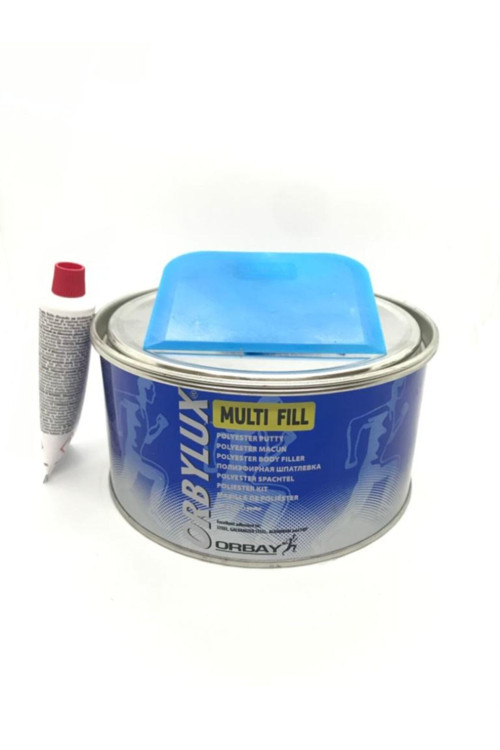 Polyester Çelik Macun 1000gram Ve Plastik Macun Aparatı Hediye