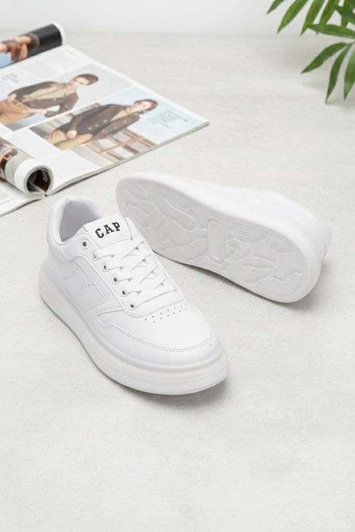 2040 Erkek Klasik Sneaker Beyaz