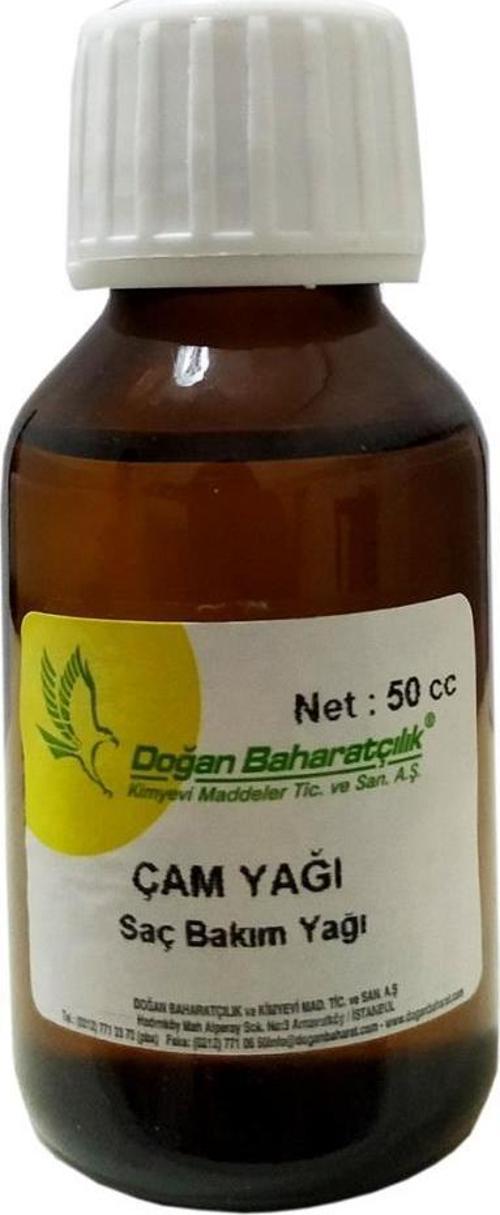 Baharatçılık Çam Yağı 50 cc Pine Oil Doğal Saç Bakımı Yağı