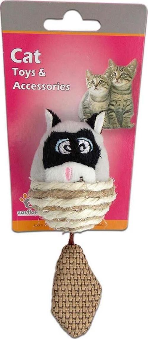 Rakun Kedi Oyuncağı 6x5 Cm