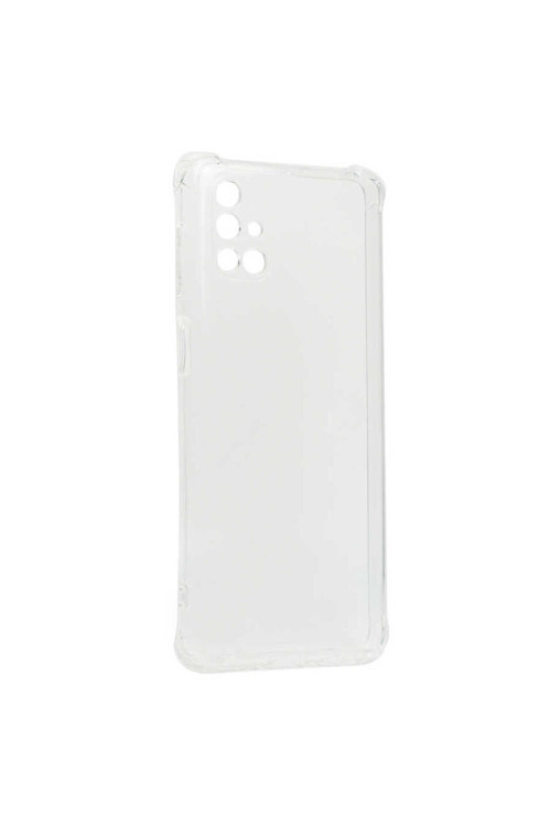 Galaxy M51 Kılıf Klfs Kamera Korumalı Nitro Anti Shock Silikon - Renksiz